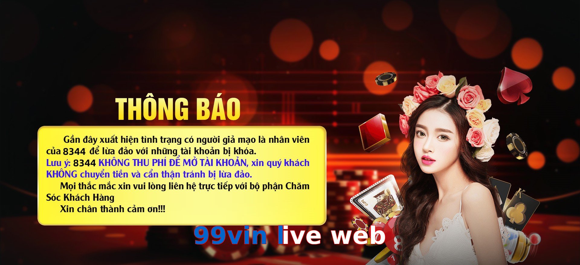 99vin live web